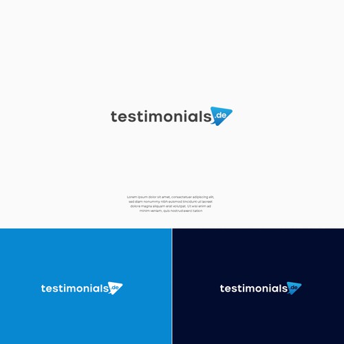 Create stunning logo for new testimonials.de company Design by Bali Studio √