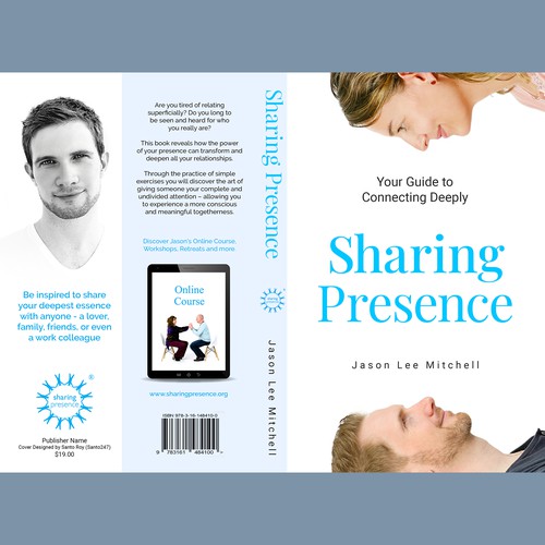 Mindfulness Book Cover on Sharing Presence Design by SantoRoy71