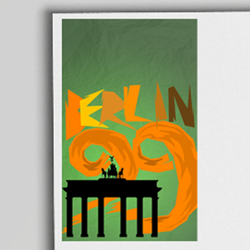 99designs Community Contest: Create a great poster for 99designs' new Berlin office (multiple winners) Design by teabox