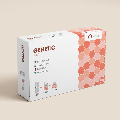 Design di Design a box for convenient at home diagnostic testing di Francisco Castro Caldeira