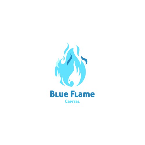 We need a Blue Flame Logo worthy of classic car hood status...but not...really. Design by Mohamd El Hajjaj