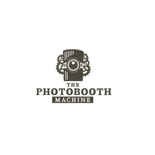 Create a nostalgic, steampuck inspired logo for The Photobooth Machine Design by xkarlohorvatx