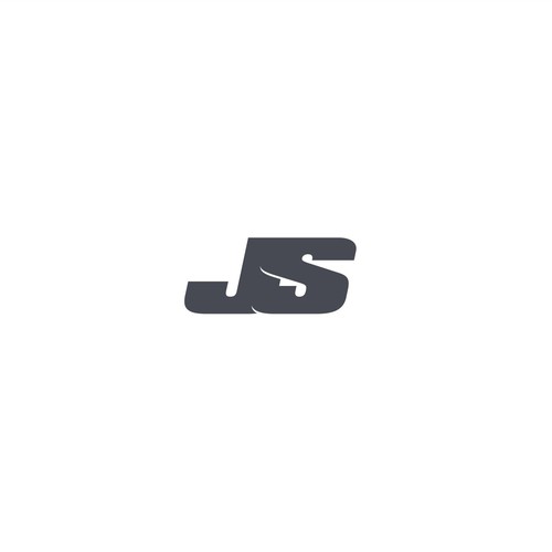 JS Monogram Logo Design by Dswan