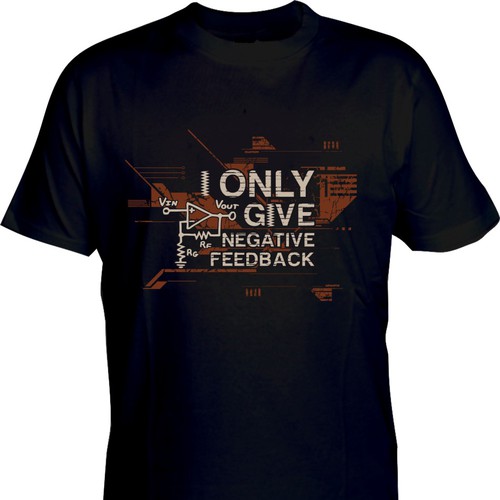 Electronics Themed T-Shirt Design Revamp Required Réalisé par » GALAXY @rt ® «