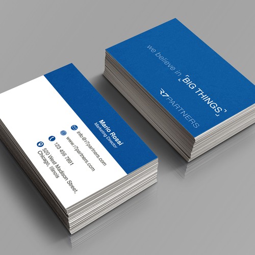 Venture captial firm needs a new business card | Business card contest