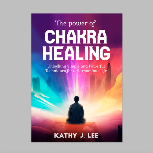 🔥🔥-=  UNIQUE CHAKRA HEALING KDP Ebook Cover =- 🔥🔥 Design by marta_brk