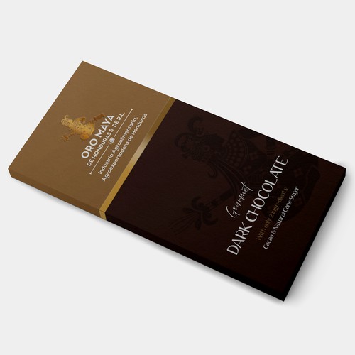 2 INGREDIENT, PURE CHOCOLATE BAR PACKAGE Design by Melody20