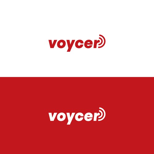 Clean, modern, Voycer logo for B2B community platform for consumer brands Design by Advancedlesigner