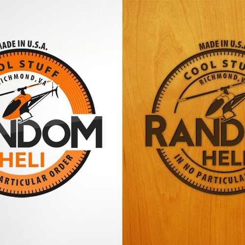 logo for Random Heli Design by JosH.Creative™