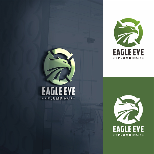 Eye catching and very marketable logo for plumbing company. The company name is Eagle Eye Plumbing Design by Ikan Tuna