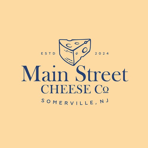 Design a logo for a vintage and hipster cheese and charcuterie shop Design by torodes77