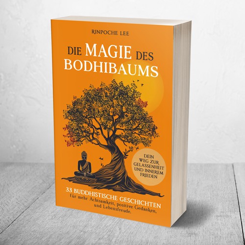 Design an appealing cover about Buddhist stories Design by Brandkore™