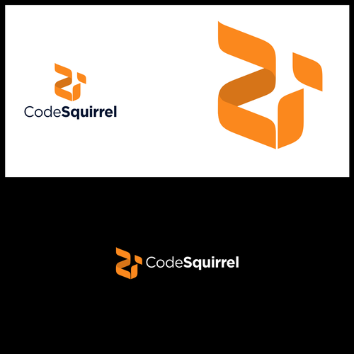 Playful and professional squirrel logo for a software development company Design by RowSheet