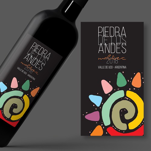Malbec Wine Label for an Argentinian Winery Design by MaxMartorelli