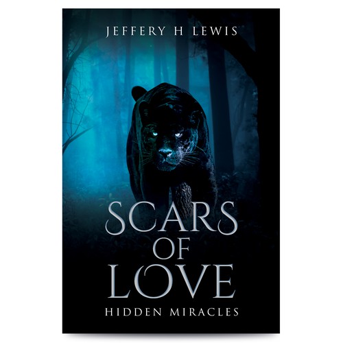 Scars of love book cover Design by HAREYRA