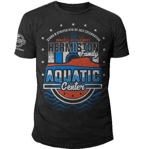 Aquatic Center needs an exciting T-Shirt design! Design by *****CONIEL*****