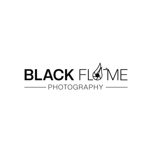 Cool, masculine Logo for company name „Black Flame” Design by alteros