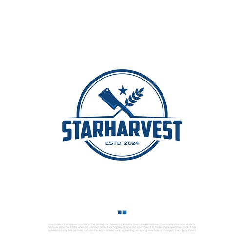 We need a bold logo for our beef & pork Processing Plant Design by CreCreature