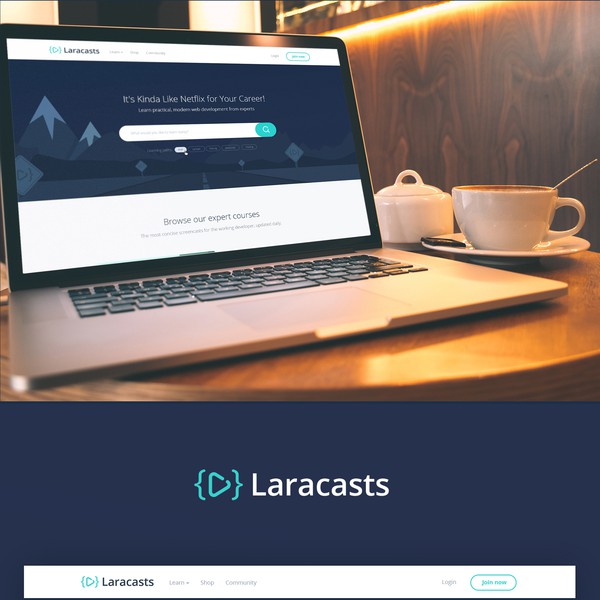Laracasts Website Design