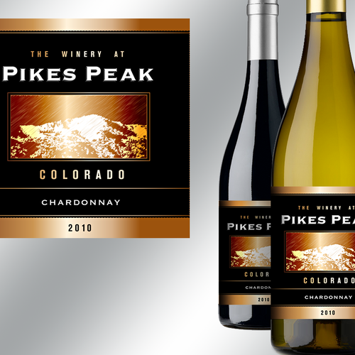 The Winery at Pikes Peak looking for new label that sells! Design by katie_oshea_design