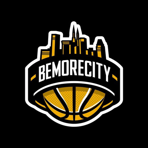 Basketball Logo for Team 'BeMoreCity' - Your Winning Logo Featured on Major Sports Network Design by Normans