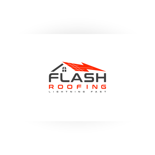 Compete to create a logo for Flash Roofing! Design by Rexboi