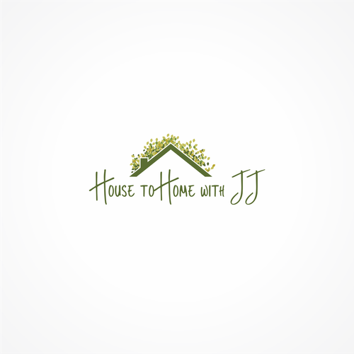 コンペ「"House to Home with JJ" REAL ESTATE AGENT LOGO!!」のデザイン by Bastikaさん 