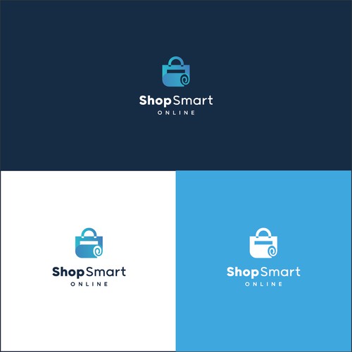 "SHOPSMART ONLINE" BRAND LOGO Design by AG.std