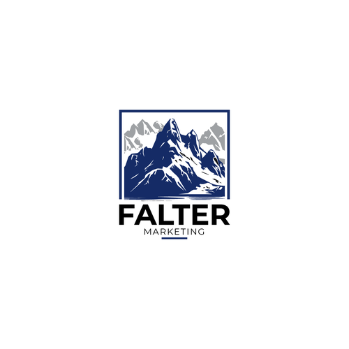 Falter Marketing Logo Design by Maju Mapan Jaya