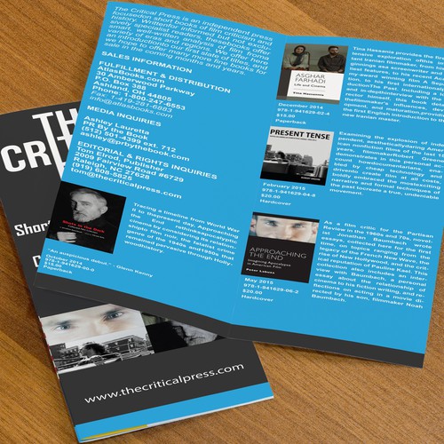 Create a brochure for an independent book publisher Design by milon.h49