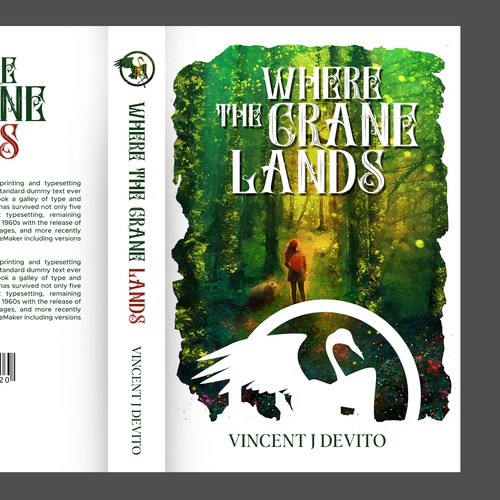 Design cover for a magical book with talking animals Design by tumpa mistry