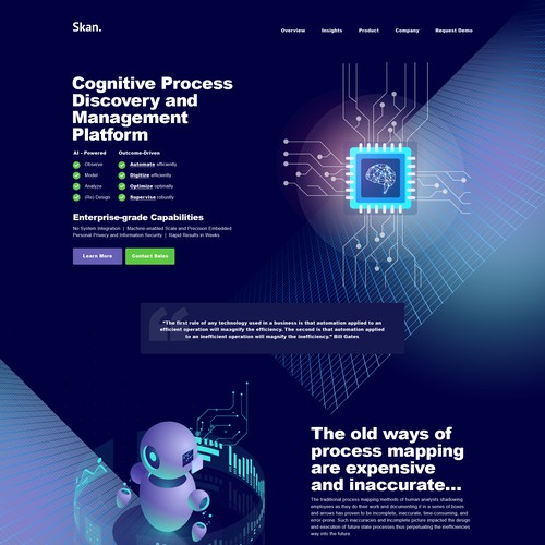 Web page design contest entry by iva