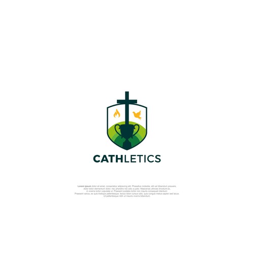 App branding: Christian Faith + Youth Athletics Design by logodance