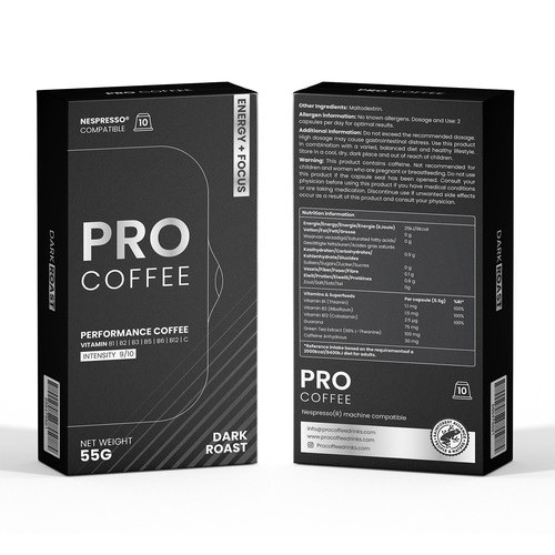 Design Performance Coffee Packaging Design by Experiva