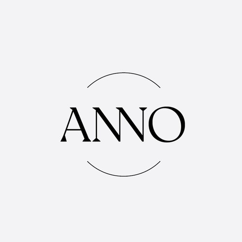 Craft a Unique Wordmark and Monogram for ANNO's Luxury Evening Wear-ontwerp door Glerm Rubini