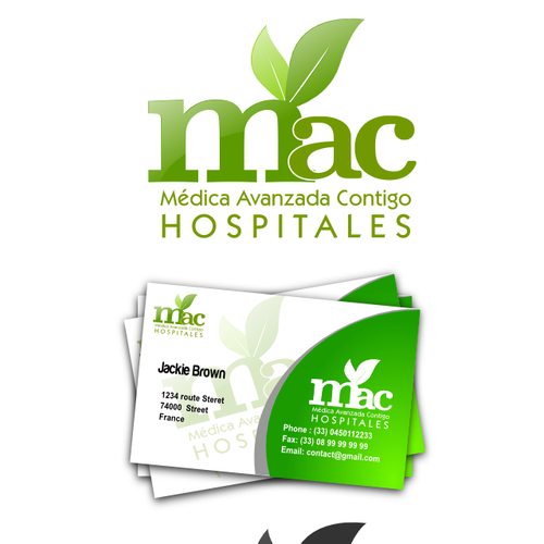Crear el nuevo logo para HOSPITALES MAC Ontwerp door najeed
