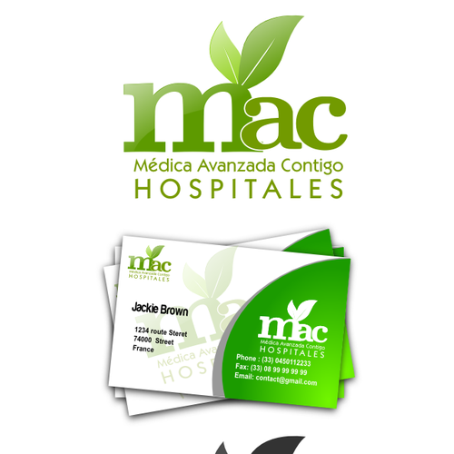 Crear el nuevo logo para HOSPITALES MAC Design by najeed