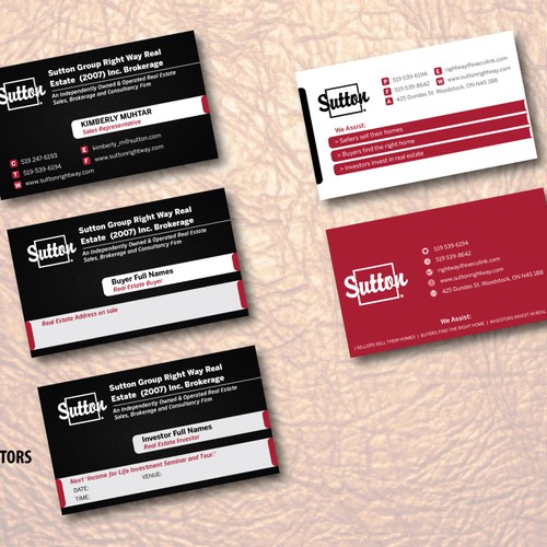 Create the next stationery for Sutton Group Right Way Real Estate (2007) Inc. Brokerage Design von Georgy55ke