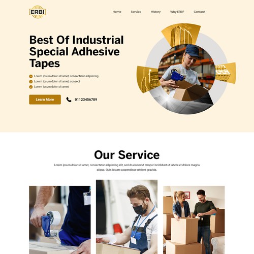 Proposta di design per un contest della categoria Design di sito web realizzata da monodeepsamanta