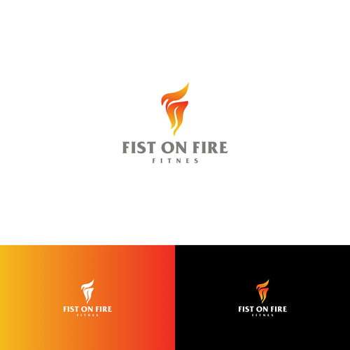 powerful logo for boxing/fitness geared products Design réalisé par Young Creations