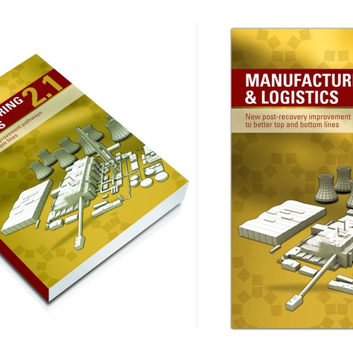 Book Cover for a book relating to future directions for manufacturing and logistics  デザイン by MichelleDesign