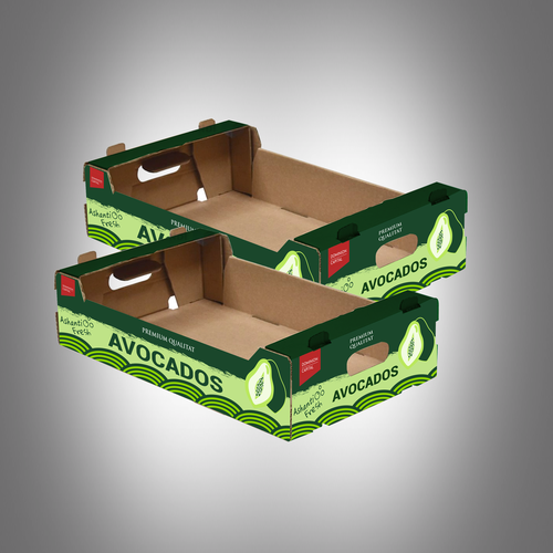 Avocado export box design Design by bn82design