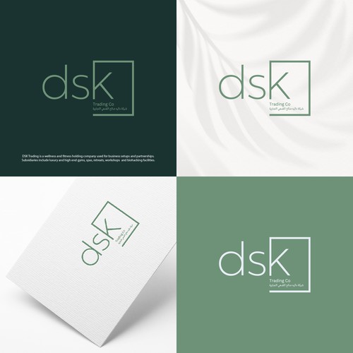 Logo for luxury wellness centre in the Middle East Design by WisesaArt