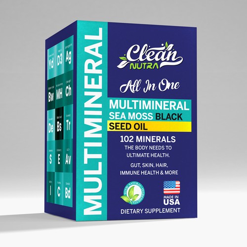 Design A Stunning Supplement Box for Best Selling Supplement Brand Design by DagDigi