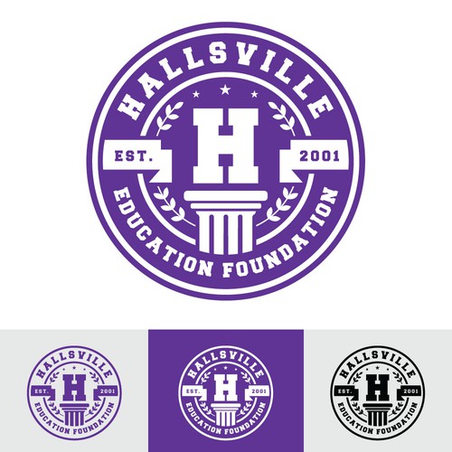 a impactful logo to show school pride and make a statement Design by gilpongid