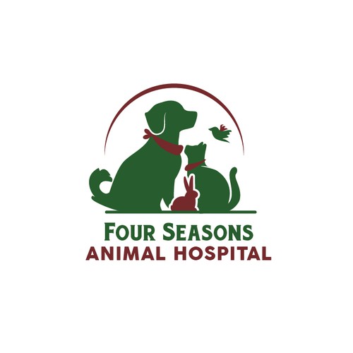 Animal hospital needs bold new logo. Design by sikandar@99