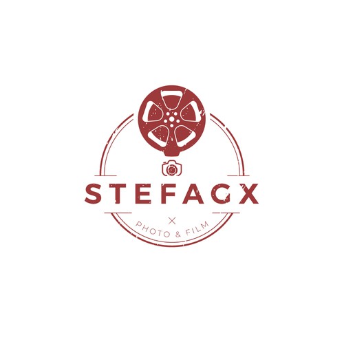 Photographer and filmmaker logo in modern style. Company is restructured and gets a new name Design by Arsart Design