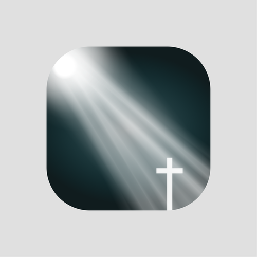 Icon/Logo for App Store and Play Store -- Bible App Design by iLisitski