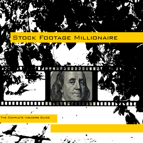 Eye-Popping Book Cover for "Stock Footage Millionaire" Réalisé par DoBonnie