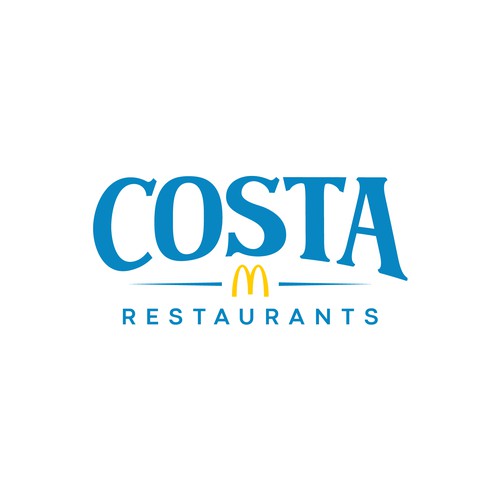 Logo for Costa Restaurants - McDonald's Design by rouf_art